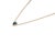 18k Solid Gold Soliatire Birthstone Necklace With Prong Set Natural Blue Sapphire For Sale - Image 4 of 14