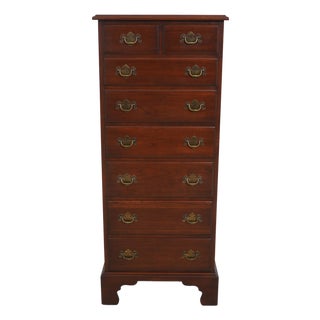 Henkel Harris Cherry 7 Drawer Lingerie Chest For Sale