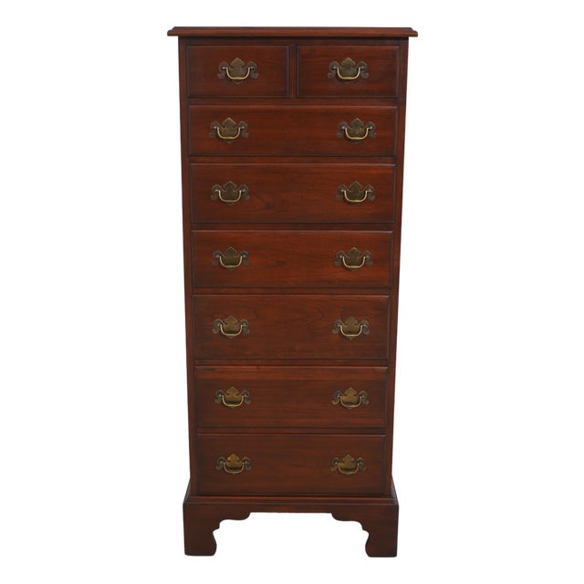 Henkel Harris Cherry 7 Drawer Lingerie Chest For Sale