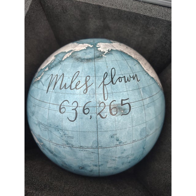 Bellerby & Co. Globemakers 2017 NetJets Commission Mini Desk Globe For Sale - Image 4 of 11