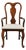 Bassett Furniture Solid Cherry Traditional Queen Anne Style Dining Arm Chair 4270-594 For Sale