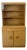 Mid-Century Heywood-Wakefield Wheat Hutch Display Cabinet For Sale