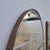 Mid-Century Modern Vintage Danish Oval Teak Mirror, 1960s For Sale - Image 3 of 4