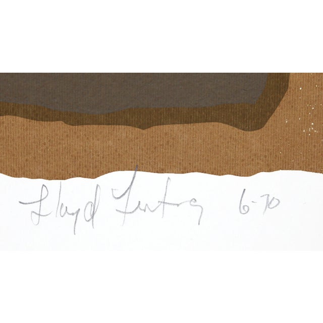 Artist: Lloyd Fertig, American (1943 - 1995) Title: Untitled 7 Year: 1970 Medium: Serigraph, signed and numbered in...