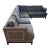 Charcoal Gray Vanguard Whitaker Sectional For Sale