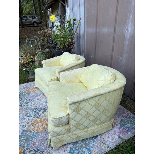 1970s Classic Henredon Club Chairs - Mint! For Sale In Portland, OR - Image 6 of 12
