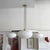 Stunning large-scale three-arm chandelier by Gallery L7, handcrafted and finished in Los Angeles from American brass with...