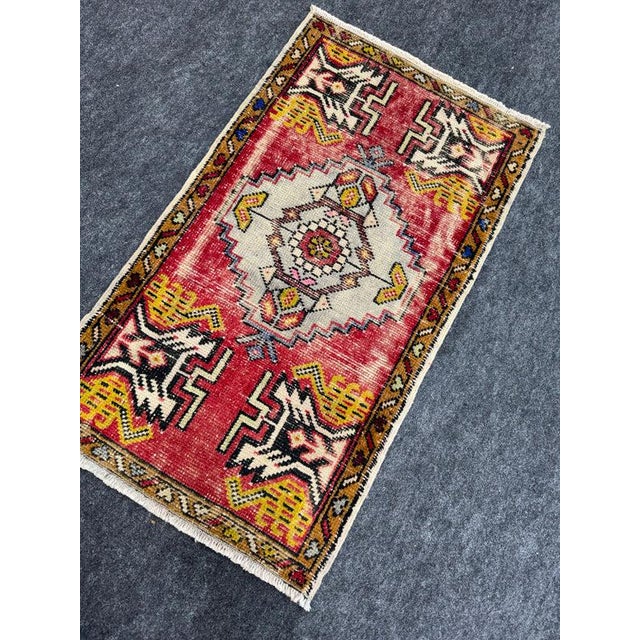 Early 21st Century Turkish Yastik Rug 1'9" x 3'2" For Sale - Image 5 of 5
