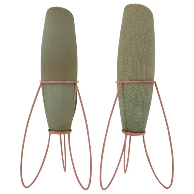 Wood Space Age Rocket Side Tables from Pokrok Žílina, 1960s, Set of 2 For Sale - Image 7 of 7