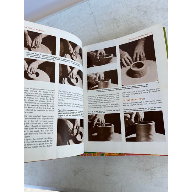 Green 1970s Art & Craft Hardcover Books- Set of 4 For Sale - Image 8 of 11