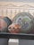 1990s 1990s Large Contemporary James Eagle Southwestern Pottery Mixed Media Painting For Sale - Image 5 of 12