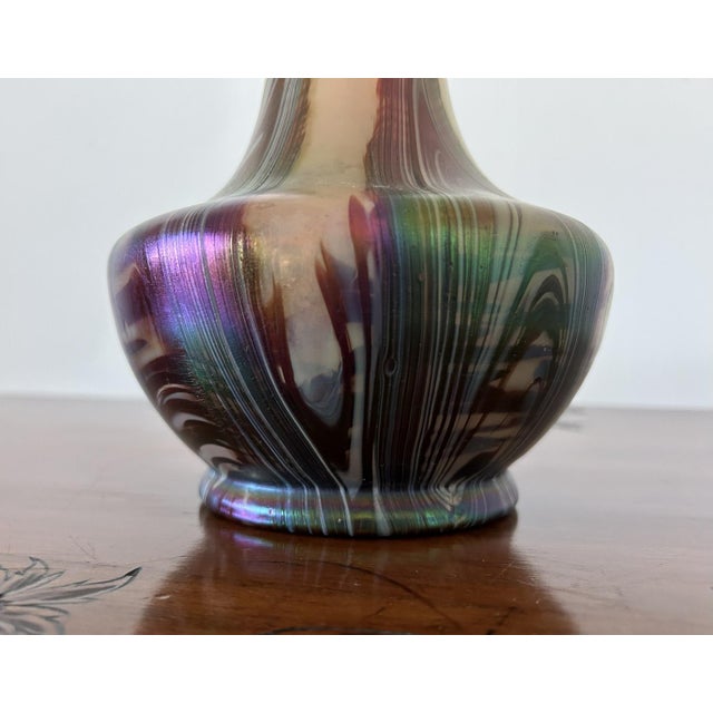 Art Nouveau Bottle by Johann L. Witwe, 1890s For Sale - Image 11 of 12