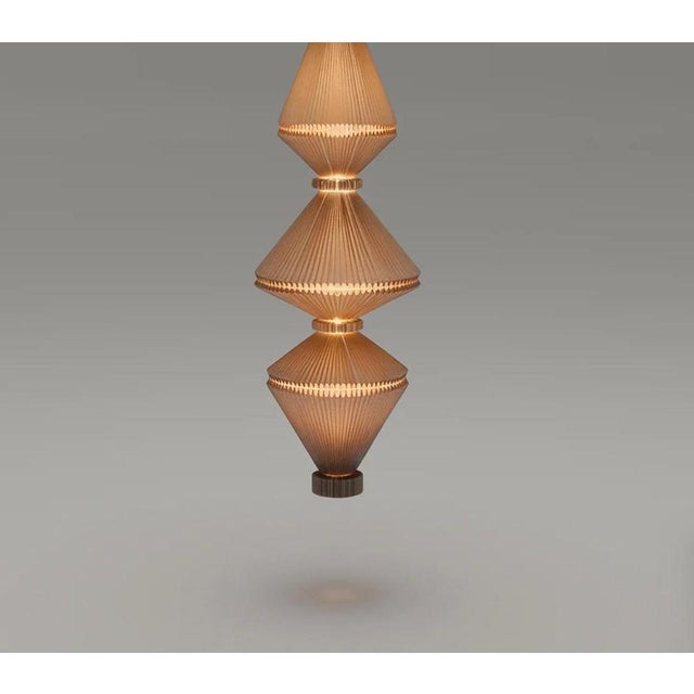 Metal T and Suspension Lamp by Atelier Oï Oïphorique for Parachilna For Sale - Image 7 of 12