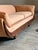 Beautifully refinished and reupholstered mid century modern sofa by Adrian Pearsall. Sculpted walnut base supports this...