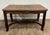 This is an absolutely gorgeous antique French Country Provincial or Louis XV style top draw leaf refectory extendable...