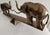 1980s Dolbi Cashier Large Brass Elephants on Seesaw Sculpture ~ Circa 1980s For Sale - Image 5 of 6