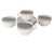 Contemporary French Porcelaine d'Auteuil Bistrot Rust Orange Oversized Cups & Saucers, Set of 4 For Sale - Image 3 of 8