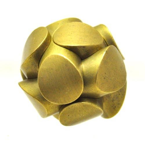 Charles O. Perry Brass Ball Puzzle Chairish