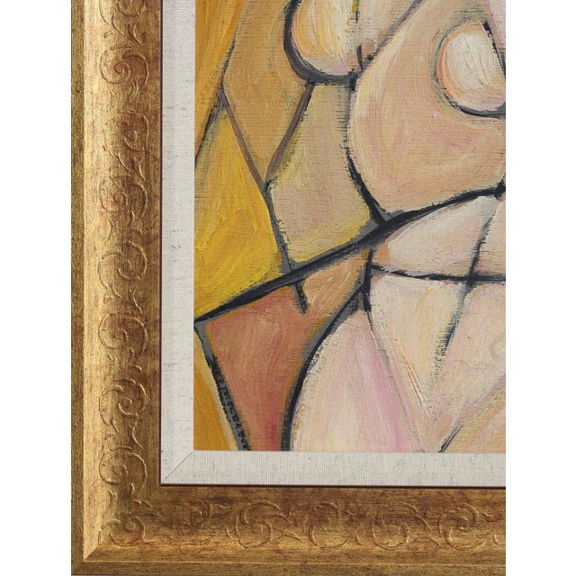The Vanguard Series Nr. VIII: Postwar European Abstract Composition, 1950s-1970s, Oil on Board For Sale - Image 7 of 13