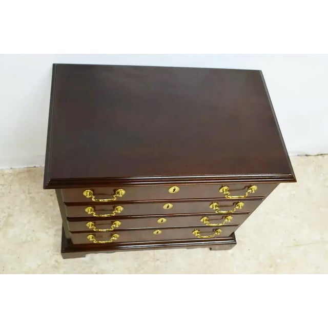 Councill Furniture Councill Mahogany Bedside Table Nightstand For Sale - Image 4 of 10