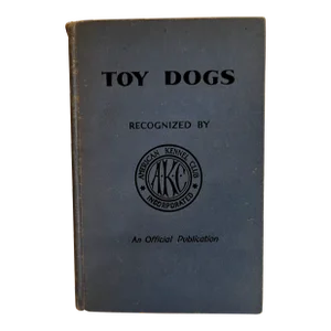 1935 Toy Dogs American Kennel Club Book