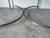 Brass Vintage Italian Hollywood Regency Maison Jansen-Style Steel & Brass Coffee Table With Glass Top For Sale - Image 8 of 13