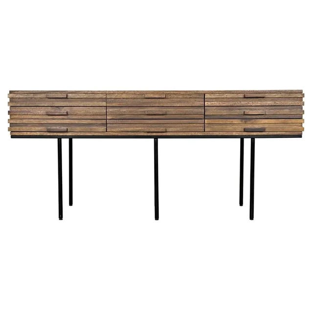 The Zodiac Sideboard is meticulously crafted from premium Walnut wood, ensuring that each piece is unique with its own...