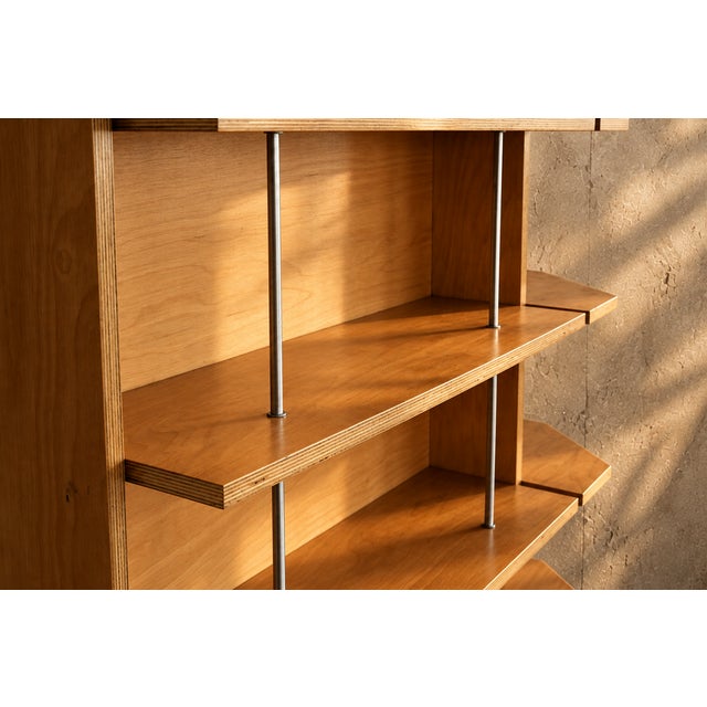 1980s Vintage Wall-Mounted Bookcase, 1980s For Sale - Image 5 of 9