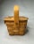 American Arts & Crafts Longaberger Handwoven Lidded Basket For Sale - Image 3 of 12