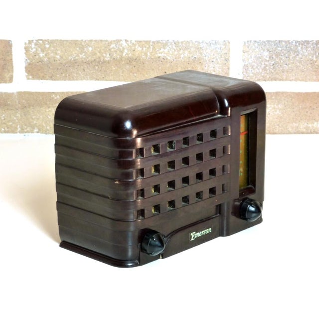 Brown Model 540 Radio from Emerson, USA, 1940 For Sale - Image 4 of 6