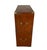 19th Century English Mahogany Campaign Chest With Secretaire Desk For Sale - Image 5 of 11