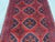 Red & Navy Geometric Medallion Tribal Runner Rug, 2'6" X 9'8" For Sale - Image 6 of 16
