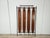Iron and Teak Wall Coat Rack with Brass Hangers, 1960 For Sale - Image 10 of 10