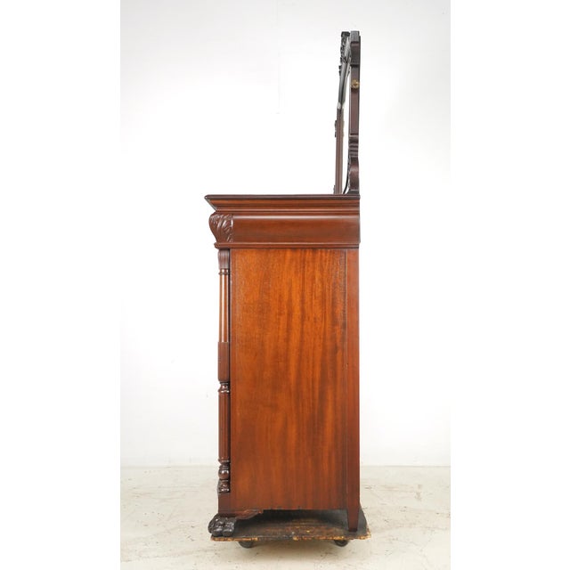 Early 20th Century American Victorian Mahogany Bedroom Dresser For Sale - Image 10 of 12