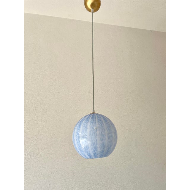 Blue Tulipano 20 Pendant Light from La Murrina, 1990s For Sale - Image 15 of 17