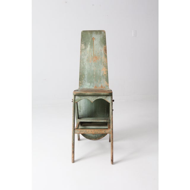 Antique Ironing Board Chair Chairish