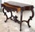 20th Century French Regency Carved Walnut Console Table With Drawer For Sale - Image 6 of 8
