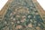 French Vintage French Aubusson Handcrafted Wool Rug in Green With a Foliage Design For Sale - Image 3 of 11