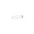 Metal Natural Ruby & Diamond Three Stone Stackable Bezel Band Size 5.5 in 14k White Gold For Sale - Image 7 of 13