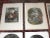 This set of antique 19th century hand colored engravings depict women and genre scenes.. Printed in England on one side...