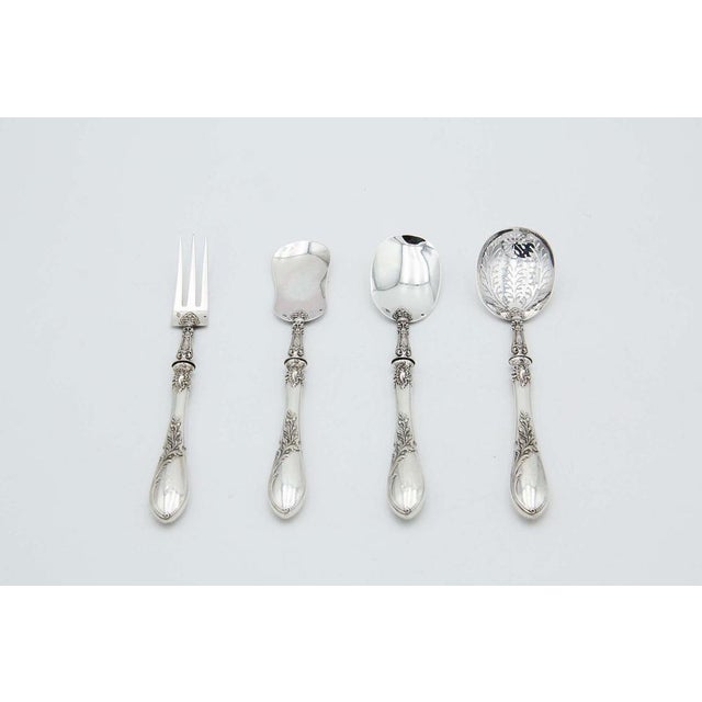 Silver Dessert Set, Set of 4 For Sale - Image 4 of 4
