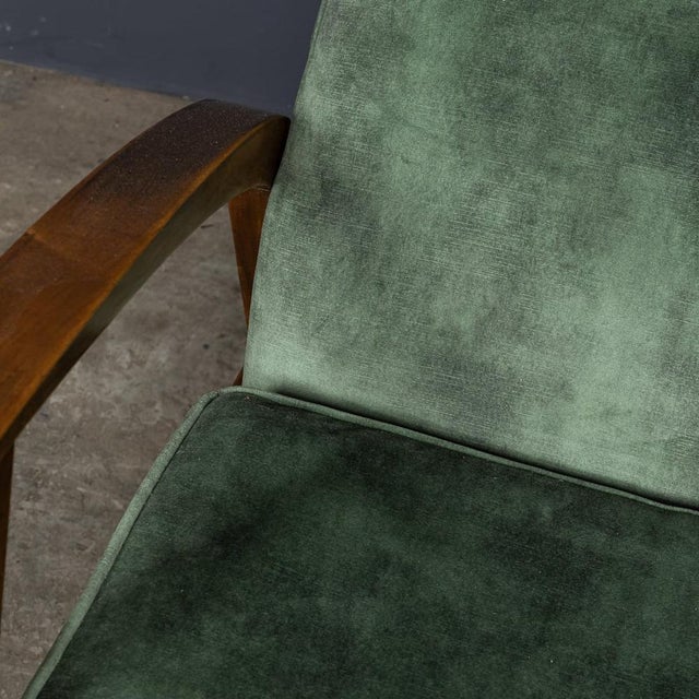 Set of Mid-Century Antimott Recliner and Footstool from Knoll Inc. / Knoll International, 1960s For Sale - Image 11 of 18