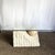 Beige Postmodern Tessellated Stone Triangular Coffee Table For Sale - Image 8 of 8