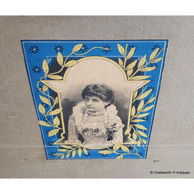 Late 19th Century Antique Victorian Era Metal & Wooden Strap Steamer Dome Top Travel Trunk Chest , 1890s For Sale - Image 5 of 12