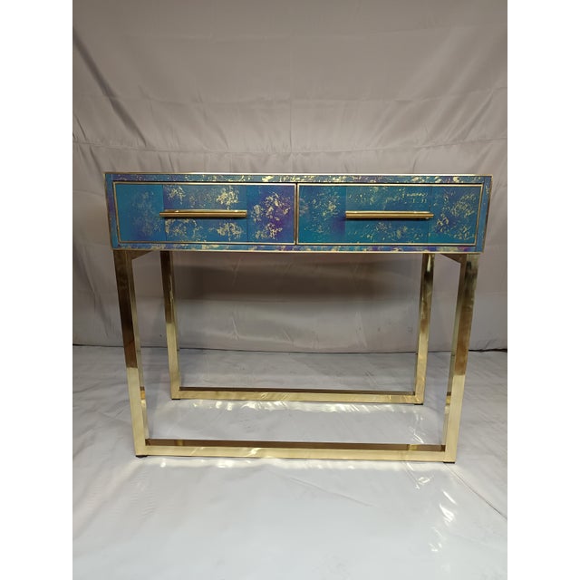 Italian Murano Glass Console Table from Justfurnituress SRL For Sale - Image 9 of 10