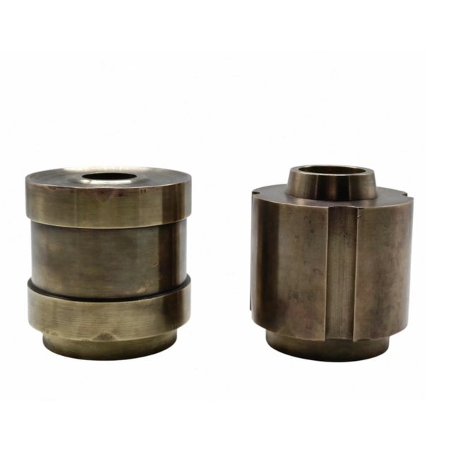 Abstract Bronze Sculptures by Luigi Pezzato, Italy, 1970s, Set of 2 For Sale - Image 9 of 9