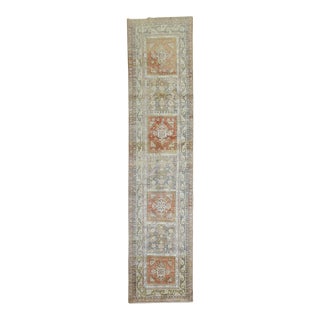 Antique Zabihi Collection Turkish Sivas Runner - 2'9" x 11'2" For Sale