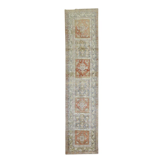 Antique Zabihi Collection Turkish Sivas Runner - 2'9" x 11'2" For Sale