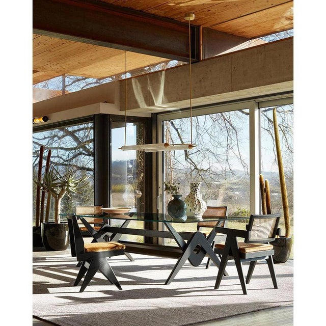 051 Capitol Complex Office Chairs by Pierre Jeanneret for Cassina, Set of 4 For Sale - Image 9 of 11