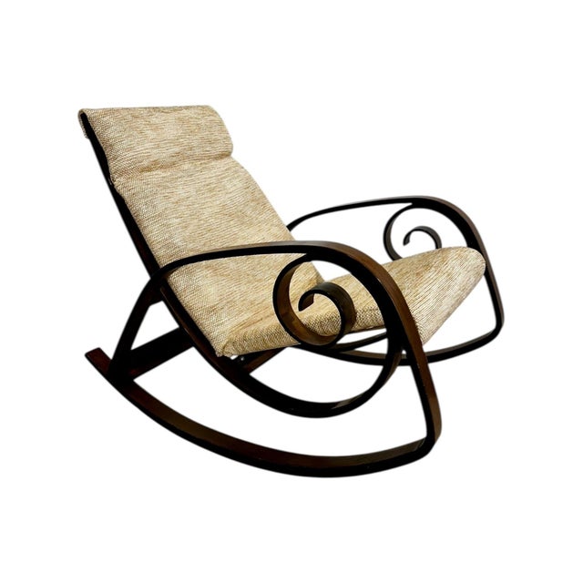 1960s Pair George Mulhauser for Plycraft “Sultana” Rocking Chairs, 1960 For Sale - Image 5 of 8